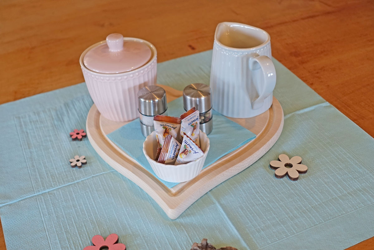 Kaffee und Kuchen - beim Thanner im Allgäu
