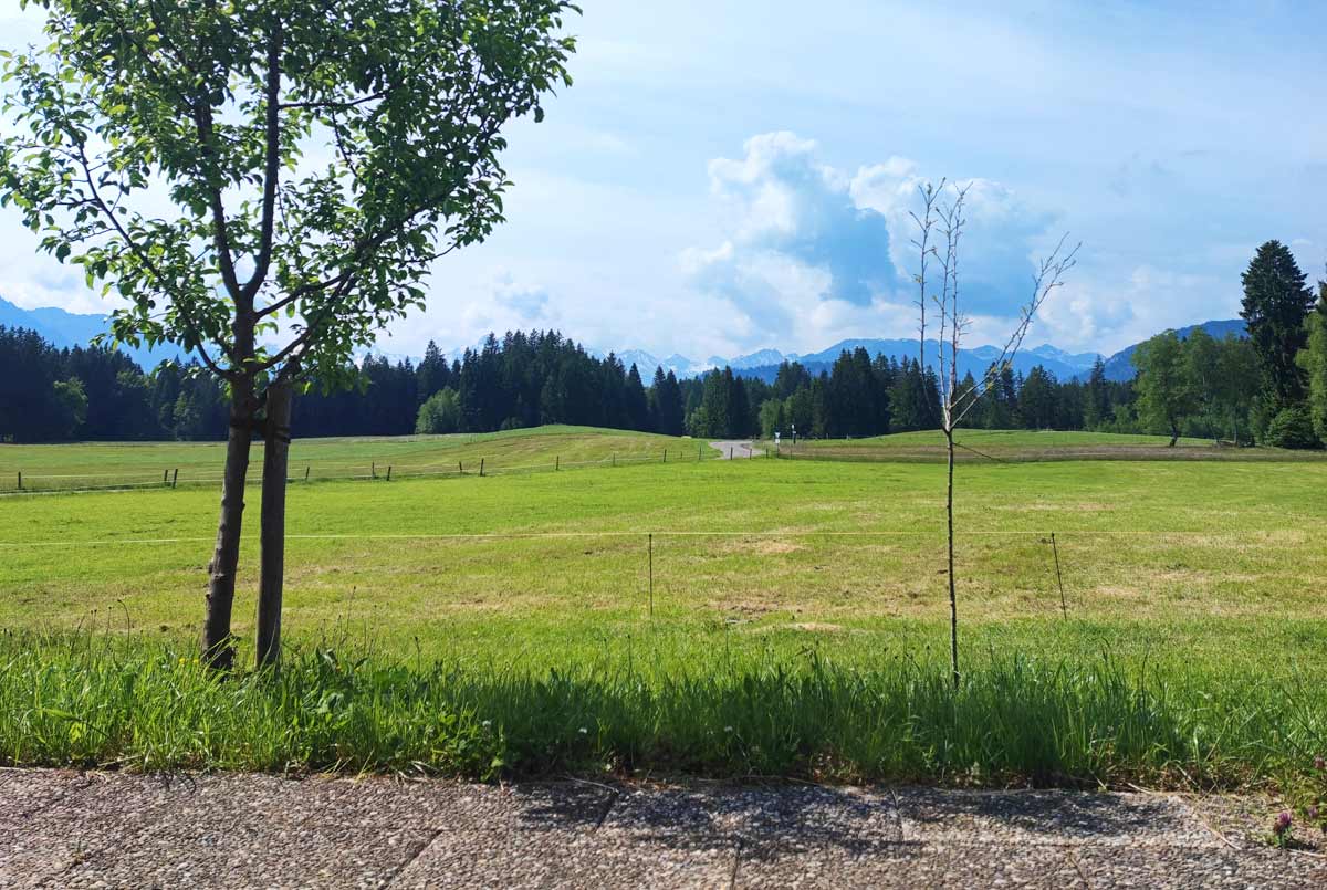 Camping bei Tiefenberg Beim Thanner im Allgäu
